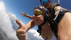 Fallschirmsprung schenken Tandemsprung