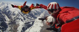 Tandemsprung Freifallzeit Fallschirmspringen