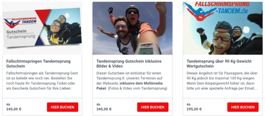 Tandemsprung Bayern Niederbayern Fallschirmspringen Österreich Oberösterreich Wels Niederösterreich Fromberg Geschenk Gutschein Flugplatz Sprungplatz Reservierung Termin